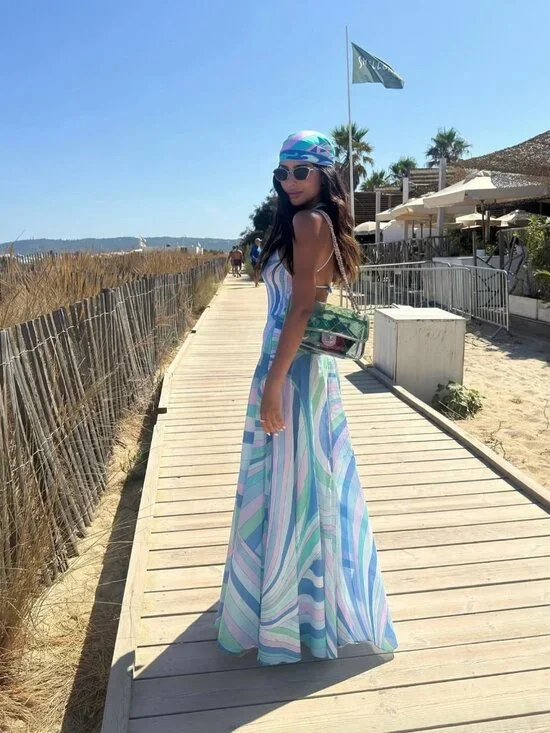 NWOT !Pucci Iride cotton maxi skirt - Picture 1 of 10